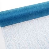 Spiderweb Tafelband Mesch Turquoise 30cm Rol 25m
