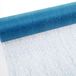 Spiderweb Tafelband Mesch Turquoise 30cm Rol 25m