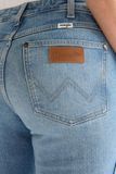 Wrangler MONTANA Dames Flared Fit Jeans Blauw - Maat W32 X L34