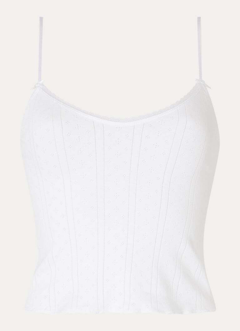 Cou Cou Intimates Cou Cou Intimates The Long Cami top van biologisch katoen