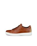 Ecco Classic Heren Hardloopschoenen Leer Cognac Maat 50