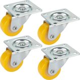 dörner + helmer Zwenkwiel Wieldiameter: 30 mm Draagvermogen (max.): 20 kg 4 stuk(s)