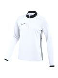 Nike Trainingsshirt Dri-fit Academy 25 Drill - Wit/zwart/grijs Dames, maat Medium