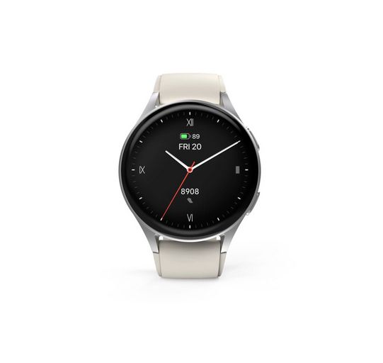 Hama Smartwatch 8900 - Zilver - AMOLED - GPS - Bluetooth - 1.32" - 10 ATM - 33mm
