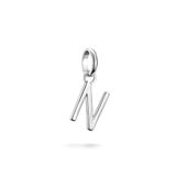 Thomas Sabo Charm Club Connect hanger letter 925 zilver gerecycled, Sterling zilver, Geen edelstenen.