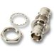 Einlochadapter Buchse/Buchse RG58 50 Ohm, mit Masseisolation - 1 VPE = 50 Stück