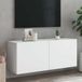 Prolenta Maison Exclusive - TV-meubel voor aan de muur, wit, 100x30x41 cm