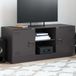 Prolenta Maison Exclusive - TV-Schrank Schwarz 99x39x44 cm Stahl