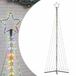 vidaXL LED-kerstboom - 495 LEDs - Kleurrijk - 300,5 cm