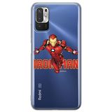 ERT GROUP mobiel telefoonhoesje voor Xiaomi REDMI NOTE 10 5G / POCO M3 PRO origineel en officieel erkend Marvel patroon Iron Man 030