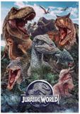 Dino Jurassic World puzzle - Puzzle de dinosaure 500 pièces pour 3+ ans