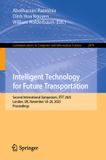 Intelligent Springer Nature Intelligent Technology for Future Transportation: Second International Symposium, ITFT 2025, London, UK, November 18–20, 2025, Proceedings: 2876