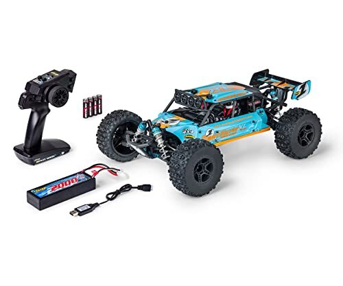 Carson 500404213 1:8 Desert Warrior XL 3.0 RTR - op afstand bestuurbare auto, offroad buggy, incl. afstandsbediening, snelheid tot 40 km/u, RC buggy