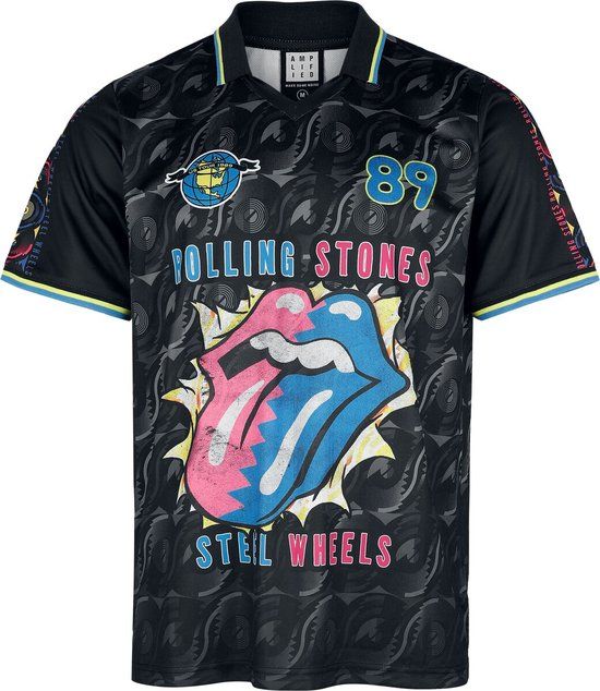 The Rolling Stones Amplified Collection - Steel Wheels Rock FC Heren Jersey - meerkleurig - 3XL