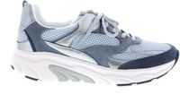 Gabor Dames Sneakers 86.936.36 Rolling Soft Blauw Leer