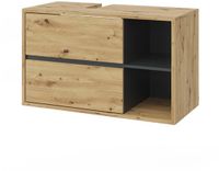 Vicco Viola Wastafelonderkast – 100 x 60 cm Artisanaal eiken