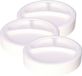 DEPA Fondue/Gourmet Bords - 150 Stuks - Wit - 26 cm