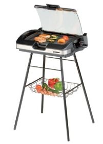 Cloer 6720 Elektrische Buitenbarbecue - Zwart - 2200W