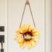 Unyqoos® Decoratieve Deurkrans met Zonnebloemontwerp