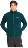 Adidas Multi Essentials Fleece Met Volledige Rits Groen M Man
