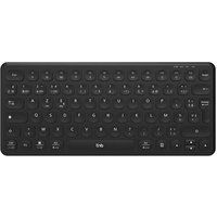 T'nB Ultra-dun, oplaadbaar, mini, draadloos, Bluetooth, 2.4 GHz, AZERTY, Frans, zwart Toetsenbord