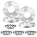Simoni Racing Aluminium Spoorverbreder Set - 2x16mm(VA) - 2x20mm(AA) (Naaf 65,1mm) inclusief wielbouten - compatibel met Peugeot diversen