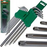 Jonnesway H08S110S - Clés Torx - Jeu de 10 - Sécurité Yeux