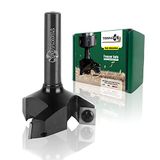TORNADO Fraiser Houtfrees 60mm diameter, 12mm schacht met 3 verwisselbare 12x12mm hardmetalen messen, aan 4 zijden geslepen (D=60 I=12 S=12)