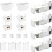 OEM Holland Connections Plisségordijnen zonder boren set - 18 stuks