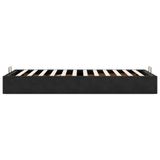 VidaXL Bedframe Zwart 90x200 cm