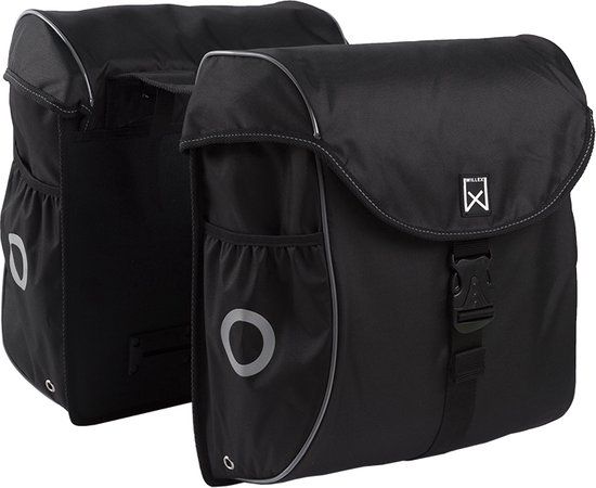 WILLEX Bagagetas 300 serie 38 liter Zwart/Zilver