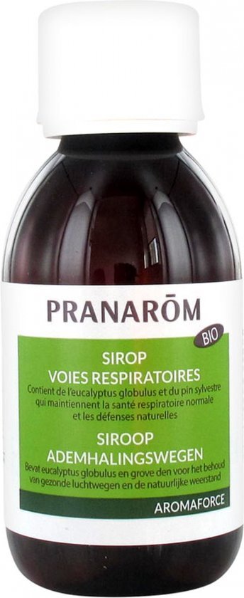 Pranarôm Aromaforce Siroop Ademhalingswegen Biologisch 150 ml