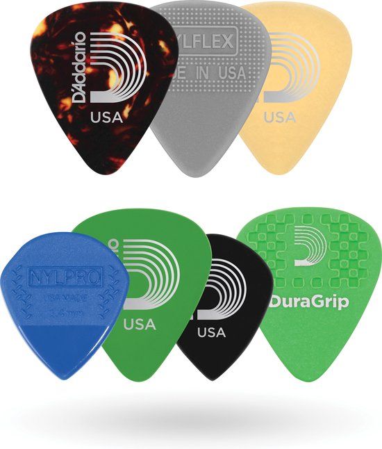 D'Addario Variety Pack Picks Medium - 5-pack - Plectrum Set