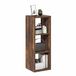 Furinno Cubicle open rug decoratieve kubus opbergorganizer, 3-kubus, Amber Pine