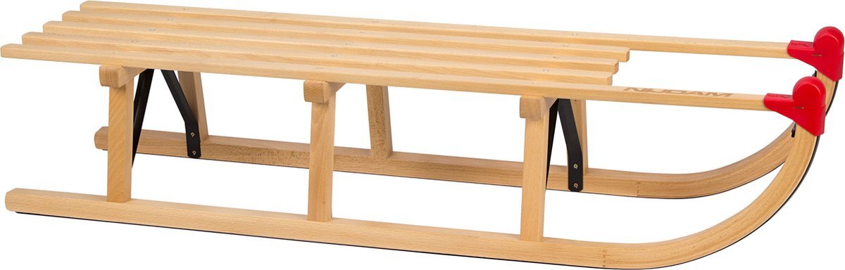 Nijdam Houten Slede - Davos - 110 cm - Beukenhout