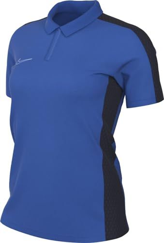 Nike Dames Short Sleeve Top W Nk Df Acd23 Polo Ss, Koningsblauw/Obsidiaan/Wit., DR1348-463, S
