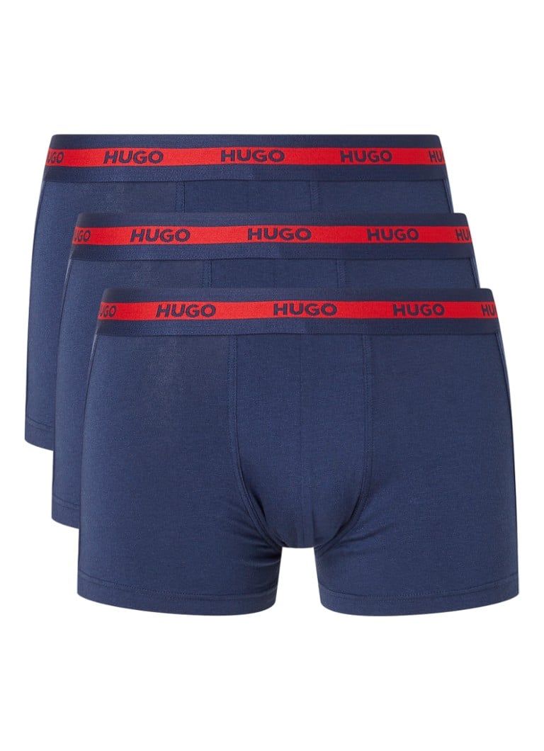 HUGO BOSS Boxershorts - 3-pack - Biologisch Katoen