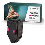 Evoke Magenta Toner for Konica Minolta TNP80M Bizhub C3320/C3320i (9000 Pages)