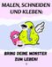 Malen, Schneiden und Kleben: Bring deine Monster zum Leben!