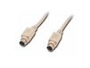 Connectland MINIDIN6MM-5M PS/2-kabel 6-p Mini-DIN Blanc