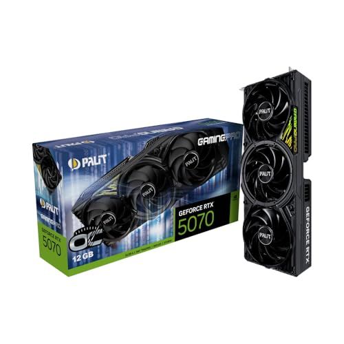 Palit GeForce RTX 5070 GamingPro OC 12GB GDDR7 Graphics Card