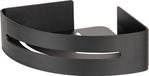 Wenko Turbo-Loc Doucherek Hoek Bivio Mat Zwart Aluminium 30x23cm