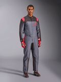 Alpinestars KMX-9 V3 Graphic 6 Anthracite Black Red, Taille: 60