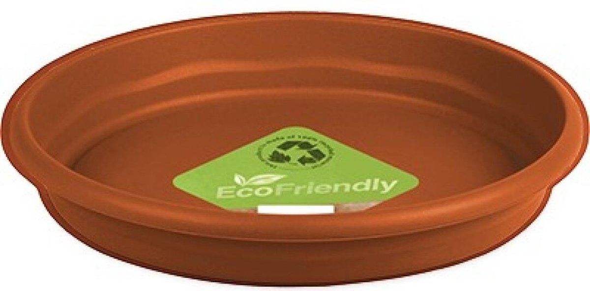 Hega Flori Cp Onderzetter Rond Terracotta D16cm - Kunststof - 8429429145826