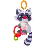 Winfun Wasbeer Rammelaar Pluche Veelkleurig Kinderen