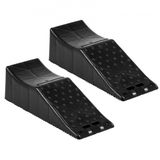 VEVOR Rampe d'Accès Voiture 2PCs, Rampe à Profil Bas, Capacité de Charge de 9 tonnes, Rampe de Voiture de Hauteur de Levage 14 cm, Rampe de Pneu Robuste pour les Vidanges d'Huile, Ascenseur Entretien