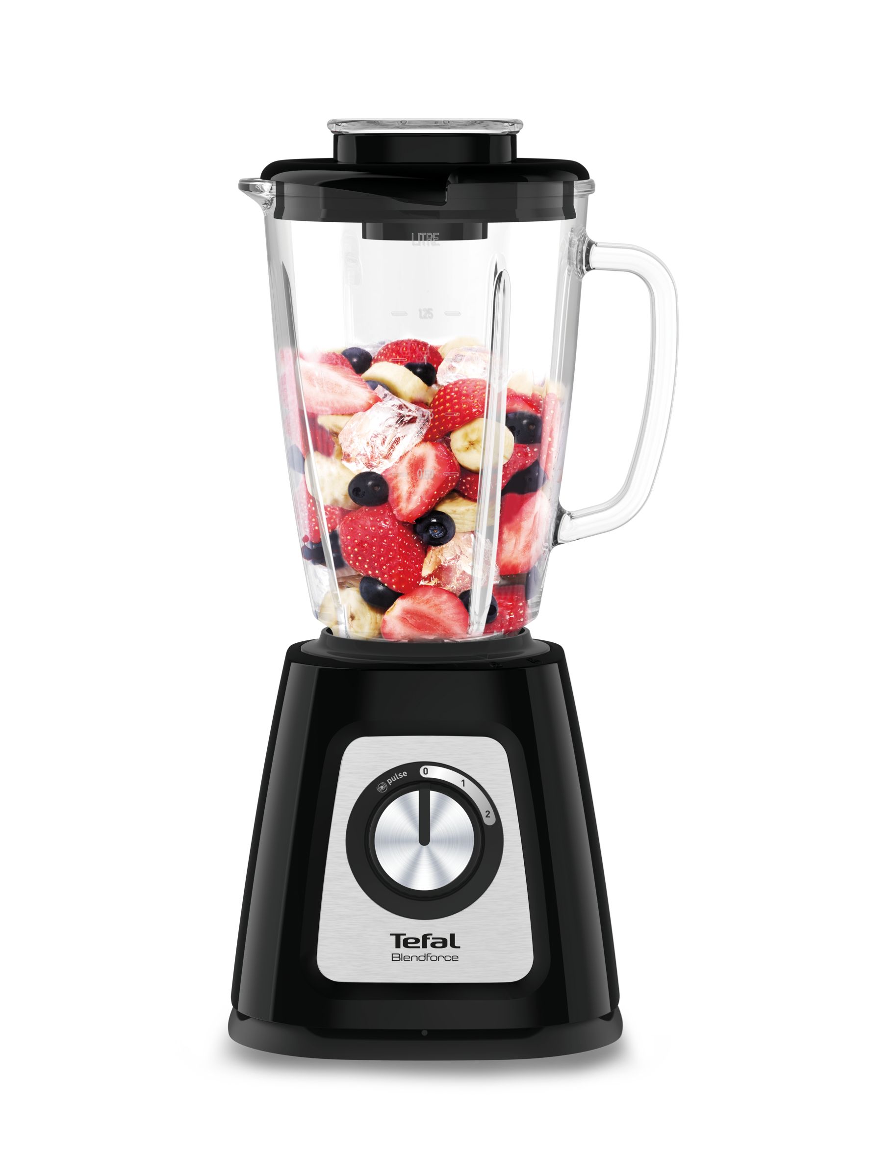 Tefal BlendForce II BL4358 - Blender - 800W - Black/Brushed Steel
