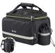 Sacoche de vélo porte-bagages - 20 et 35 litres - Étanche - Pliable - Sacoche double - 3-en-1 avec bandoulière - Noir