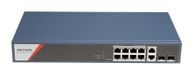 Hikvision DS-3E1512HP-SI-8P2T2F Managed Gigabit Ethernet Switch met 8 PoE-poorten