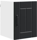 vidaXL Wandkast LUCCA Zwart 30 x 31 x 40 cm Bewerkt hout